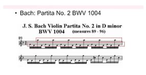 Polifonia implicita - 
Principio di somiglianza nella Partita N. 2 BWV 1004 di Bach