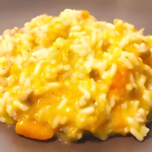 Risotto alla zucca e salsiccia, di PiCo Ricette by Luca Rampati