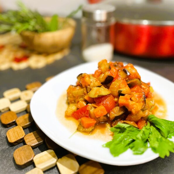 Caponata di verdure di PiCo Ricette by Luca Rampati